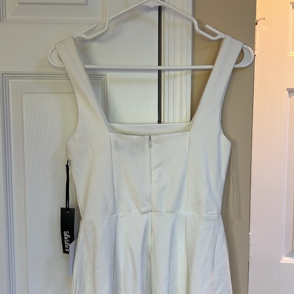 Lulu’s Course of Action Ivory High-Low Dress - Picture 6 of 6